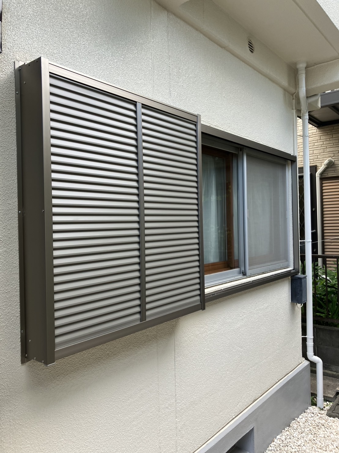 神奈川県横浜市緑区S様邸　雨戸一筋交換